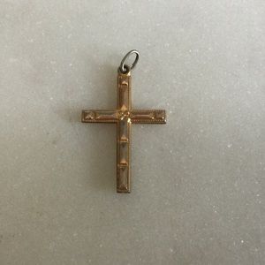 Vintage Cross Necklace Pendant
